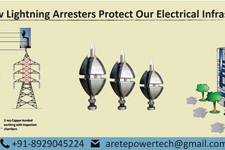 HOW LIGHTNING ARRESTER WORKS.