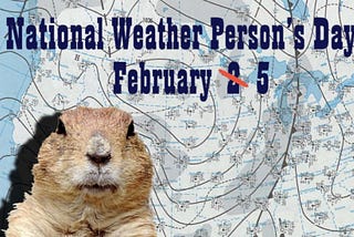 It’s The Real Weather Person’s Day