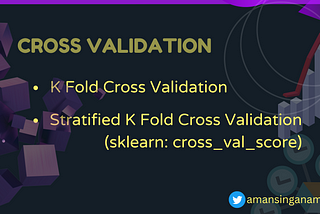 Cross Validation