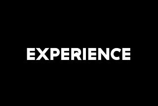 Week 5 | Experience and User Experience