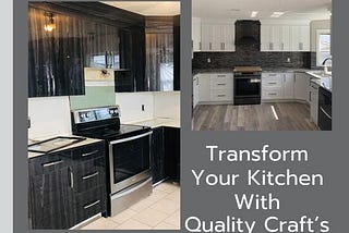 Transform Your Kitchen with Quality Craft Custom Cabinets