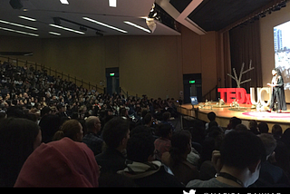 So I did a Tedx talk…