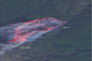 Visualizing the Profound Fury of Wildfires in Satellite Imagery