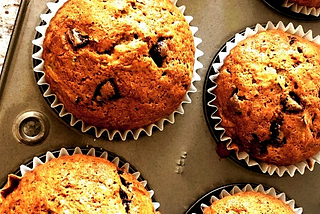 Zucchini-Chocolate Chip Muffins — Quick Bread