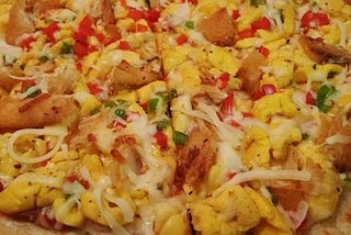 Jamaican Ackee & Saltfish Pizza Recipe