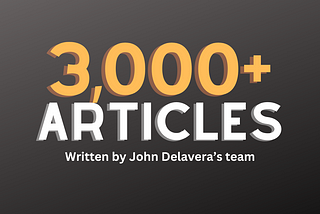 John Delavera’s collection of 3000 articles with private label rights.