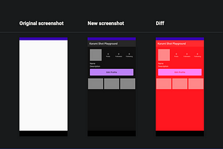 Snapshot Testing in Android app using Shot library