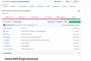 Release of Unreal and AWS Plugin