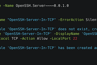 Run powershell script remotely via ssh and get the exit code