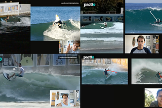 Pactto, a new surf coaching platform built to help surfers improve their skills via precise video…