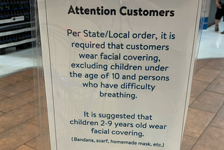 Walmart exempts those who have ‘difficulty breathing’ from wearing masks