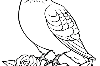 Pigeon Coloring Pages