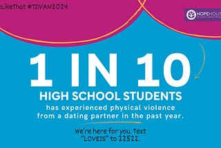 #ALoveLikeThat —  Teen Dating Violence Month