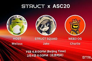 STRUCT ASC20 — AMA Recap