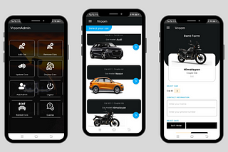 Vehicle Rental Android app using Firebase