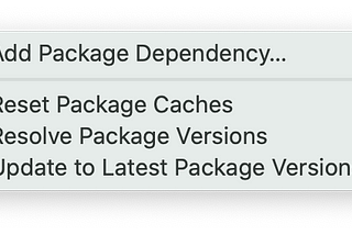 Xcode build error when upgrade swift package dependency version