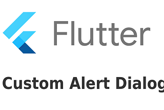 Write Your Own Widget #1: Customizable Alert Dialog