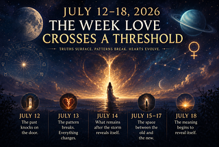July 12–18, 2026: The Week Love Crosses a Threshold