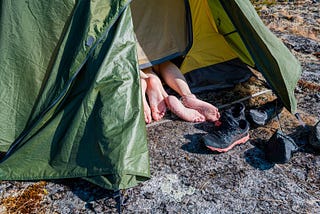 Up My Butt in the Tent