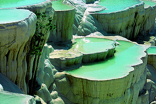 Natural Rock Pools, Pamukkale, Turkey