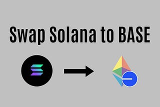 swap SOL to Base ETH with ChangeNow