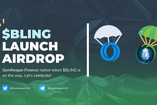 $BLING Launch —  Celebration Airdrop