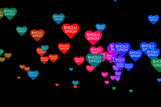 Image of Colorful Heart Animation Project. Image loading error