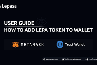 How to add Lepa token to wallet