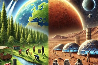 Earth Keepers vs. Mars Dreamers: Choose Your Legacy