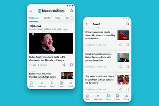 Redesigning the Hindustan Times news app — a UX case study