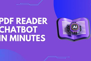 PDF Reader chatbot using langchain and open ai in 15 mins