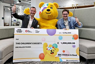 Mark BBC Children in Need awards £1 million to a charity defining the future of mental health…