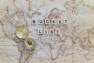 What to Consider Before Making a Bucket List