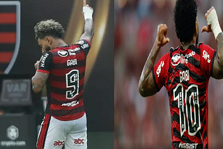 O camisa 9 e 10 no mesmo jogador