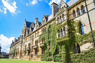 Ivy covered institute of higher learning