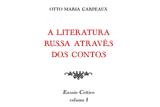 Primeiras páginas do novo livro de Carpeaux