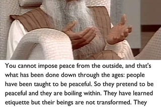 Awareness meditation is simplest meditation.
