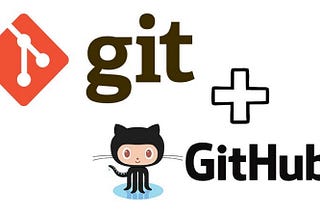 An image which has two symbols, one of git and another one go GitHub