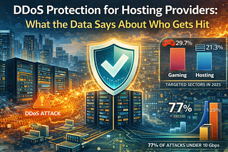 DDoS Protection for Hosting Providers: What the Data Says About Who Gets Hit