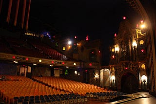 The interior of the State Theater in Kalamazoo