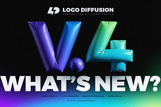 Logo Diffusion V.4 Release Notes: Better Models, Style Transfer, and Creative Upscaling