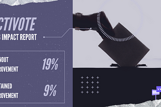 Reporting on Our Impact: How ActiVote Boosts Voter Participation