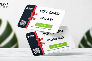 Share your journey with a friend — buy an AE1 gift card!