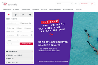 Virgin Australia EOFY Sale Is On Now 🛫