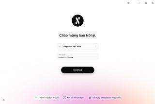 Cẩm Nang Alephium — Hướng Dẫn Sử Dụng Ví Alephium Desktop