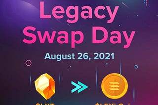 ~ LEGACY SWAP DAY ANNOUNCEMENT ~