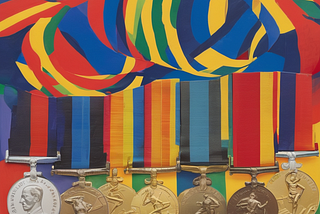 AI generated image, the prompt is: “A fauvist painting of Medals Over Time at the Olympic Games with winners”