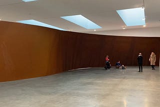 Reverse Curve: Serra’s Definition of a Modern Artwork