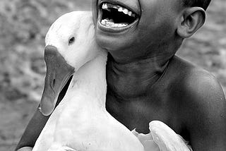 Happiness comes from suffering.