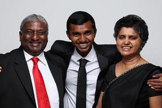 Amma, Appachchie and I, 2018. Photography: Dilip Kumar Wijendran